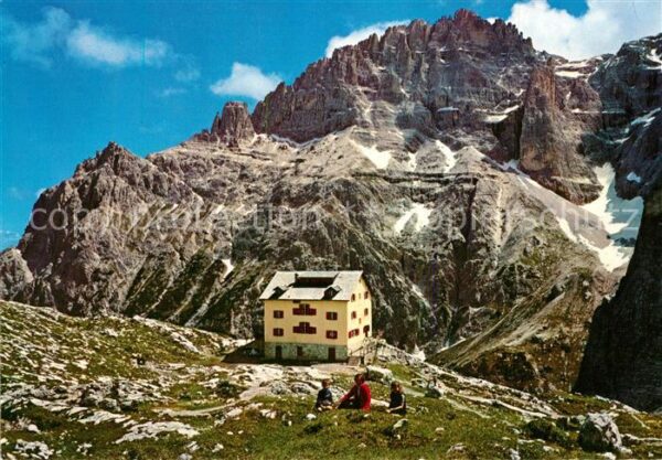 Cima Undici Vinschgau Suedtirol Elferkofel Schutzhütte Rifugio Zsigmond