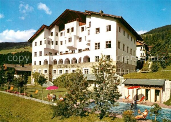 Sexten Sesto Suedtirol Hotel Drei Zinnen Swimming Pool