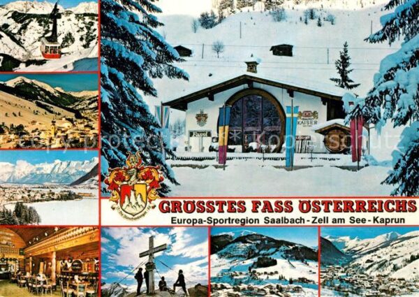 Saalbach-Hinterglemm Grösstes Fass Österreichs Gaststätte Sc