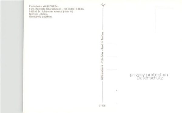 St Johann Ahrntal Ferienheim Waldheim – Bild 2