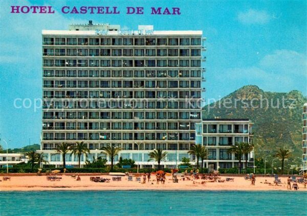 Cala Millor Mallorca Hotel Catell de Mar Strand