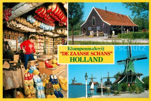 Zaanse Schans Klompenmakerij De Zaanse Schans Molen H