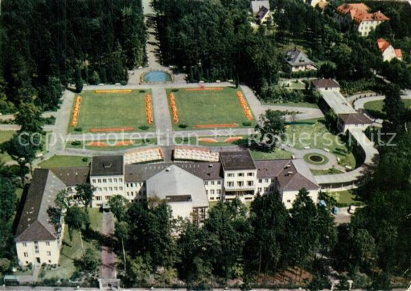 Bad Lippspringe Kaiser Karls Platz mit Kurhaus Fliegera