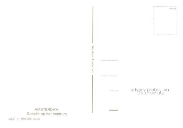 Amsterdam Niederlande Centrum luchtopname – Bild 2