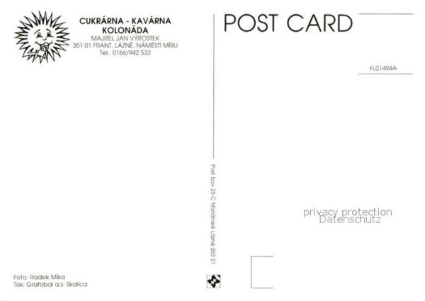 Frantiskovy Lazne Cafe Kolonada – Bild 2