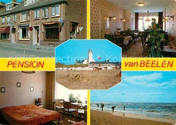 Katwijk aan Zee Pension van Beeln Gastraum Strand