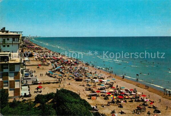 Jesolo Lido Panorama della spiaggia
