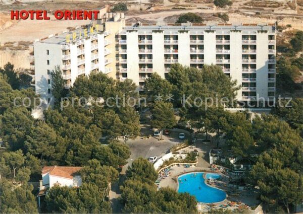 Playa de Palma Mallorca Hotel Orient Fliegeraufnahme
