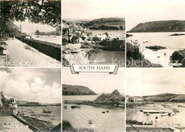 South Hams Kingsbridge River Salcome Estuary Hope