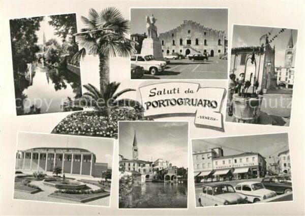 Portogruaro Teilansichten Innenstadt Gebäude Denkma