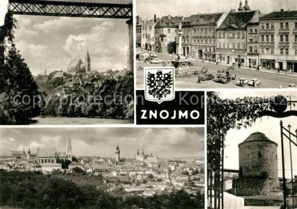 Znojmo Mikulassky kostel Namesti Miru Kravi ho