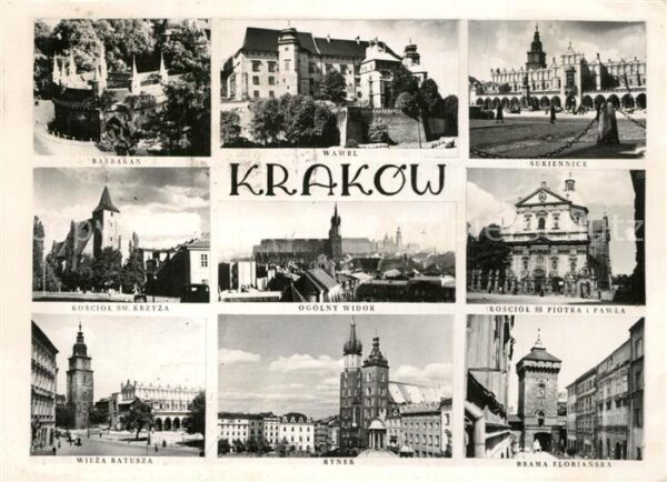 Krakow Krakau Sehenswürdigkeiten der Stadt