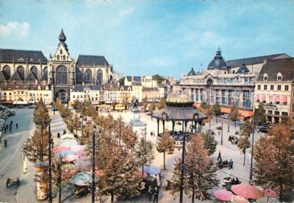 Anvers Antwerpen Groenplaats Place Verte