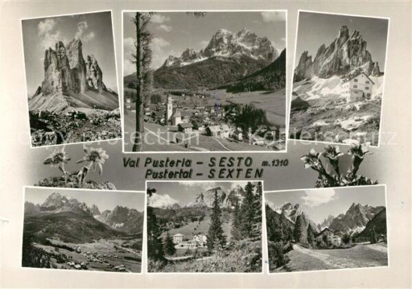 Sesto Sexten Suedtirol Landschaftspanorama Pustertal Berghotel