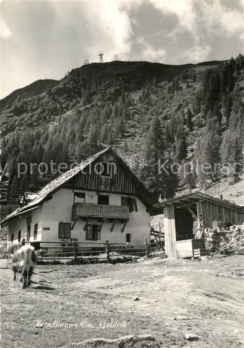 Baldramsdorf Kaernten Alpengasthof Krendlar Alm am Goldeck