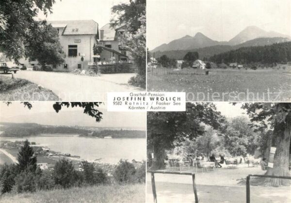 Ratnitz Gasthof Pension Wrolich Landschaftspano