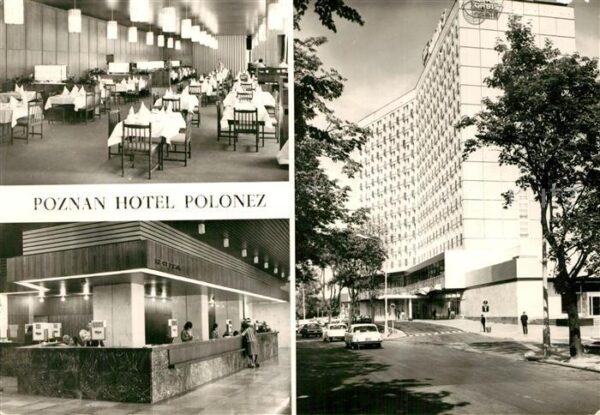 Poznan Posen Hotel Polonez Restaurant Rezeption