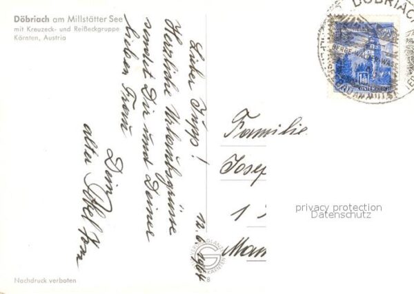 D?briach Millst?ttersee Fliegeraufnahme mit Kreuzeck udn Reisse – Bild 2