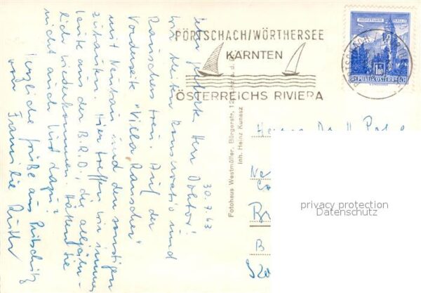 P?rtschach W?rthersee Pritschitz Seepartie Fliegeraufnahme – Bild 2