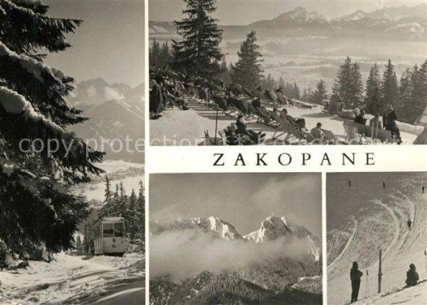 Zakopane Kolejka na Gubalowke Skifahren Strassen