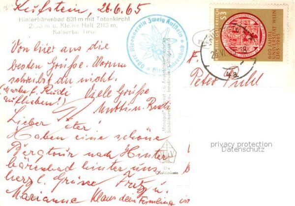 Hinterbaerenbad mit Totenkirchl – Bild 2