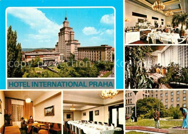 Praha Prahy Prague Hotel International Minigolf