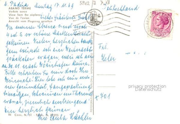 Abano Terme Fliegeraufnahme – Bild 2