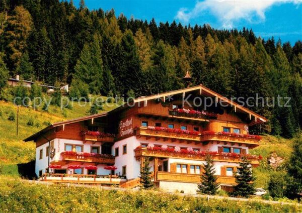 Muehlbach Hochkoenig Gasthof Gr?nholz
