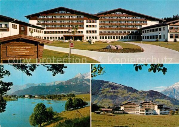 Saalfelden Steinernes Meer Rehazentrum der PVARB Seepartie