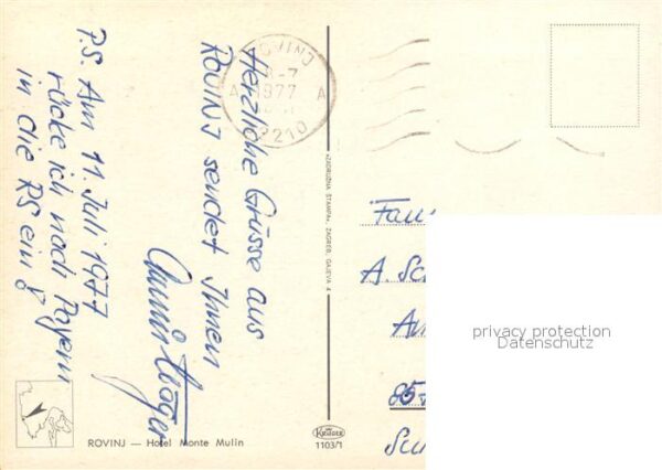 Rovinj Rovigno Istrien Hotel Monte Mulin – Bild 2
