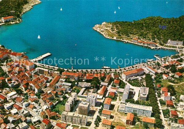 Makarska Dalmatien Fliegeraufnahme