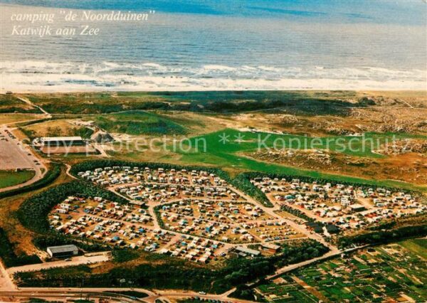 Katwijk Fliegeraufnahme Camping de Noordduinen