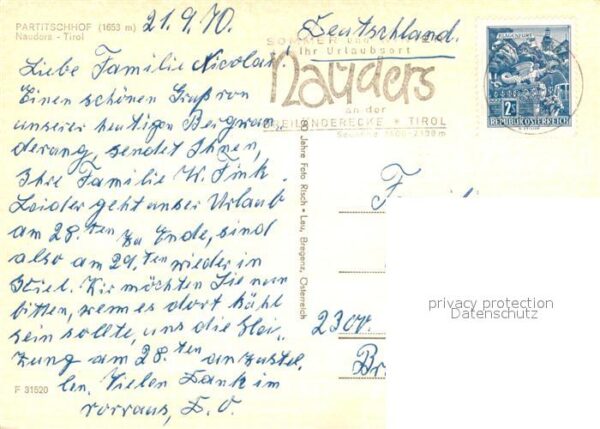 Nauders Tirol Partitschhof – Bild 2