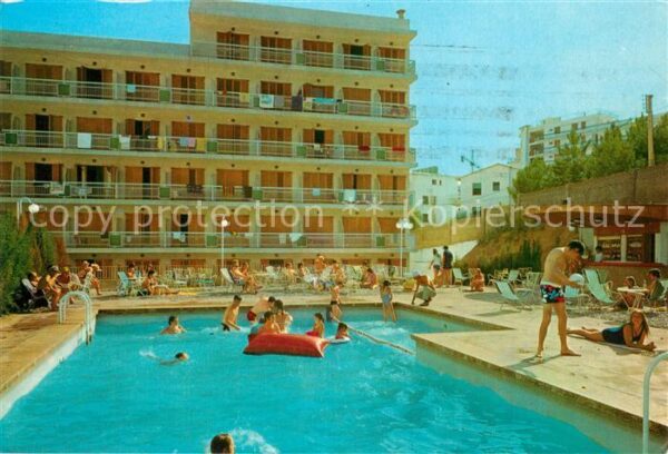 Lloret de Mar Hotel Montevista Pool