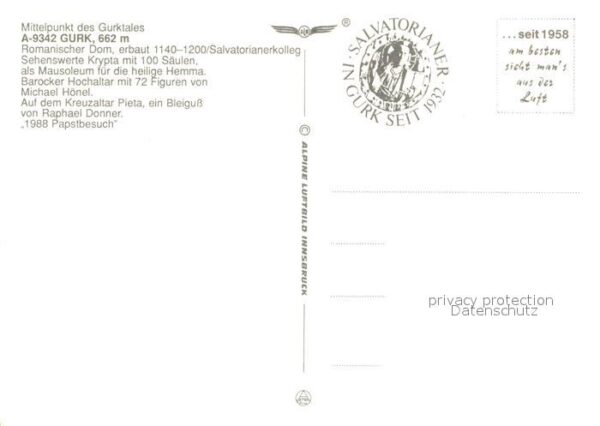 Gurk Fliegeraufnahme Kirchenpartie Salvatori – Bild 2