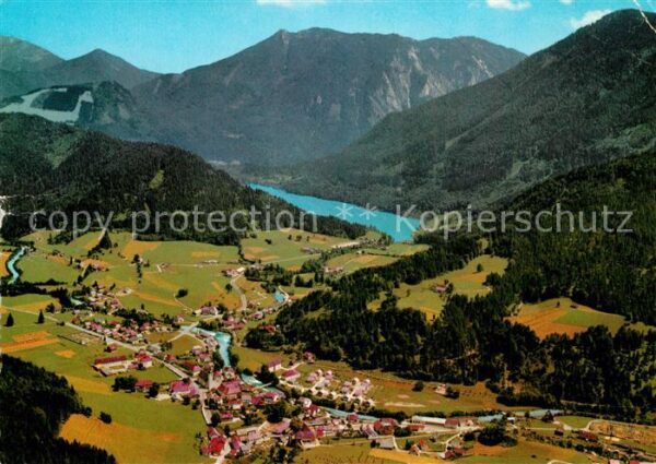 Lunz See Nieder?sterreich Fliegeraufnahme