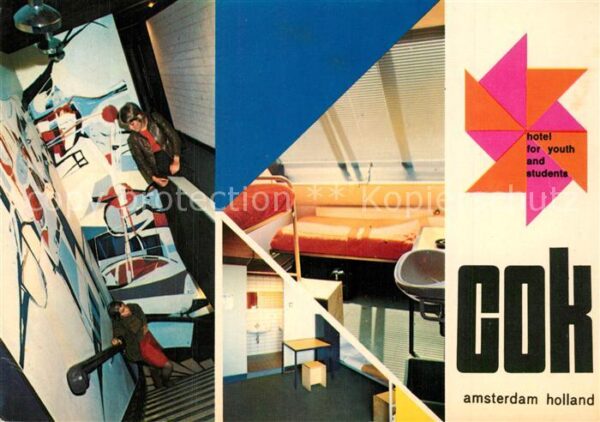 Amsterdam Niederlande COK Hotel f?r Jugendliche und Studenten