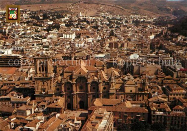 Granada Andalucia Fliegeraufnahme Cathedrale