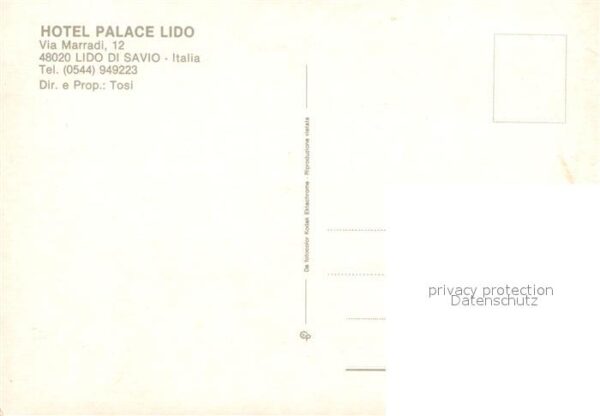 Lido di Savio Hotel Palace Lido Strand – Bild 2
