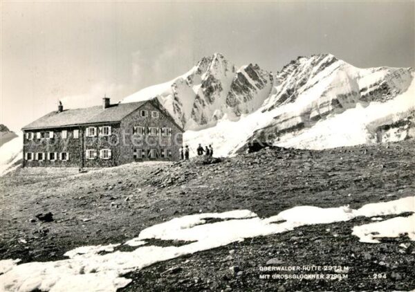 Oberwalderh?tte mit Grossglockner