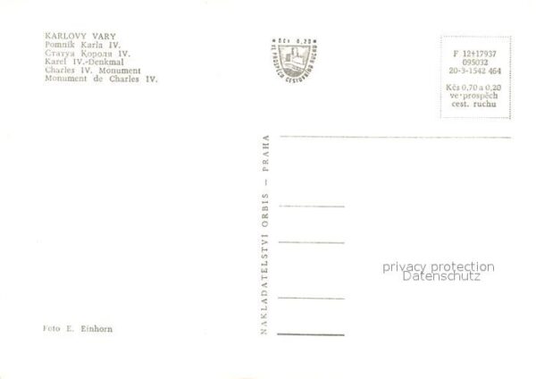 Karlovy Vary Pomnik Karla 4. – Bild 2