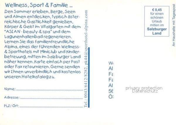 St Johann Pongau Wellness- und Sporthotel Alpina – Bild 2