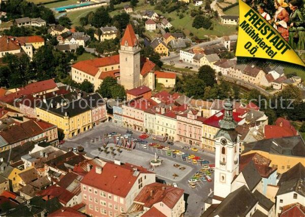 Freistadt M?hlviertel Fliegeraufnahme