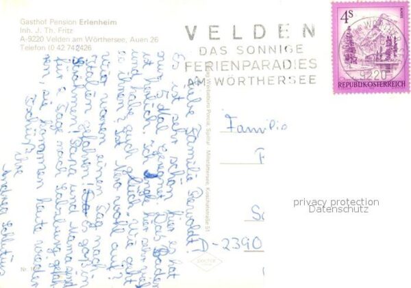 Velden Woerthersee Gasthaus Pension Erlenheim – Bild 2