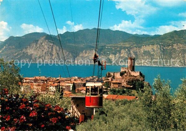 Malcesine Lago di Garda Seilbahn