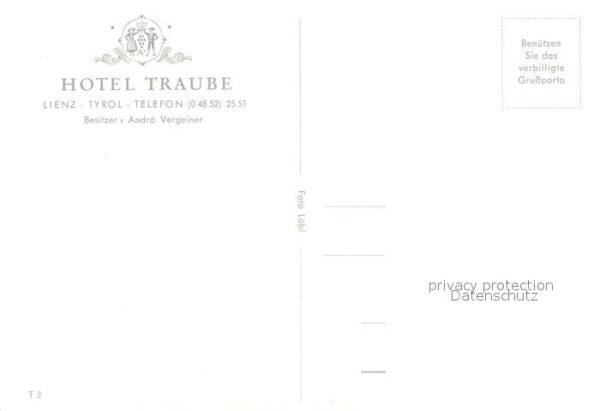 Lienz Tirol Hotel Traube – Bild 2