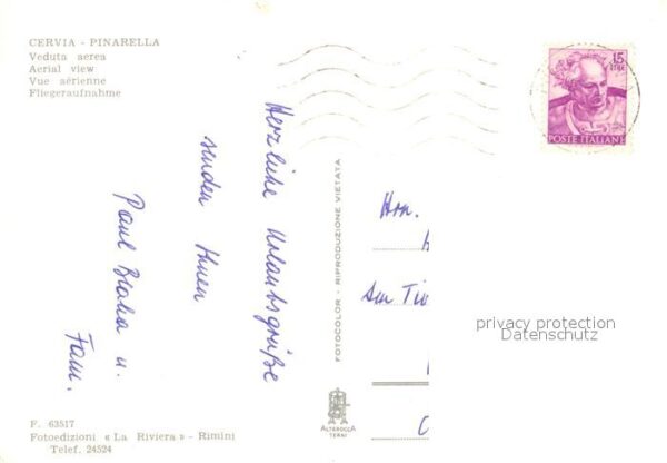 Cervia Pinarella Veduta aerea – Bild 2