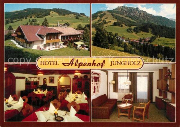 Jungholz Tirol Hotel Alpenhof Gasträume
