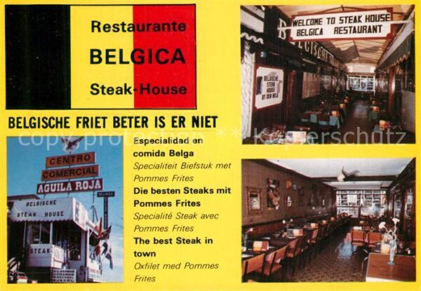 Playa del Ingles Restaurante Belgica Steak House Bar