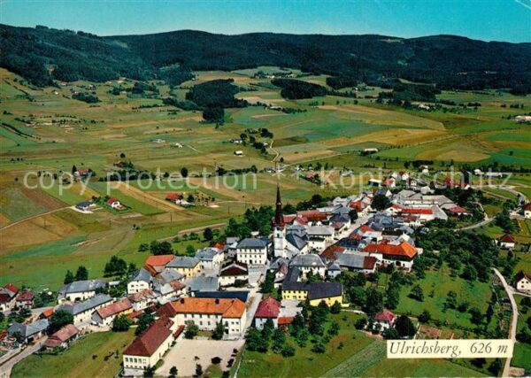 Ulrichsberg Oberoesterreich Fliegeraufnahme Prämonstratenserstift S
